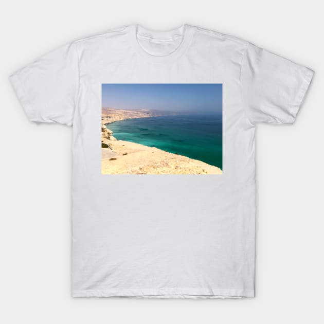 Oman Sea T-Shirt by PedaDesign
